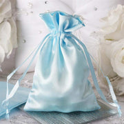 12 pcs 4x6" Satin Bags with Pull String