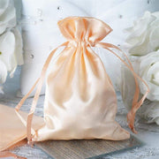 12 pcs 4x6" Satin Bags with Pull String