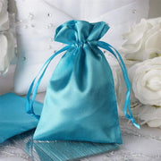 12 pcs 4x6" Satin Bags with Pull String