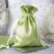 12 pcs 4x6" Satin Bags with Pull String