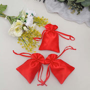 12 pcs 4x6" Satin Bags with Pull String