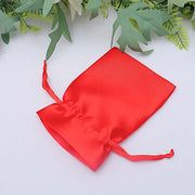 12 pcs 4x6" Satin Bags with Pull String