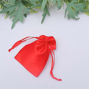 12 pcs 4x6" Satin Bags with Pull String