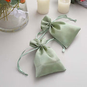12 pcs 4x6" Satin Bags with Pull String