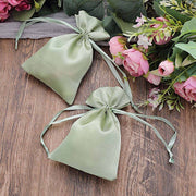 12 pcs 4x6" Satin Bags with Pull String
