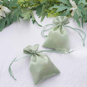12 pcs 4x6" Satin Bags with Pull String
