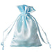 12 pcs 4x6" Satin Bags with Pull String BAG_SB_4X6_BLUE