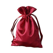 12 pcs 4x6" Satin Bags with Pull String BAG_SB_4X6_BURG