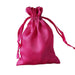 12 pcs 4x6" Satin Bags with Pull String BAG_SB_4X6_FUSH