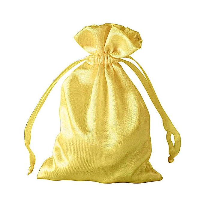 12 pcs 4x6" Satin Bags with Pull String BAG_SB_4X6_GOLD