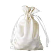 12 pcs 4x6" Satin Bags with Pull String BAG_SB_4X6_IVR