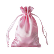 12 pcs 4x6" Satin Bags with Pull String BAG_SB_4X6_PINK