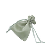 12 pcs 4x6" Satin Bags with Pull String BAG_SB_4X6_SAGE