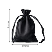 12 pcs 5x7" Satin Bags with Pull String