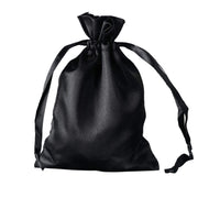 12 pcs 5x7" Satin Bags with Pull String BAG_SB_5X7_BLK