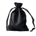 12 pcs 5x7" Satin Bags with Pull String BAG_SB_5X7_BLK