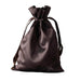 12 pcs 5x7" Satin Bags with Pull String BAG_SB_5X7_CHOC