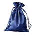 12 pcs 5x7" Satin Bags with Pull String BAG_SB_5X7_NAVY