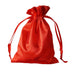12 pcs 5x7" Satin Bags with Pull String BAG_SB_5X7_RED