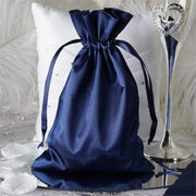 12 pcs 6x9" Satin Bags with Pull String