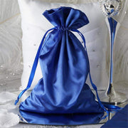 12 pcs 6x9" Satin Bags with Pull String