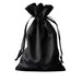 12 pcs 6x9" Satin Bags with Pull String BAG_SB_6X9_BLK