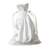 12 pcs 6x9" Satin Bags with Pull String BAG_SB_6X9_IVR