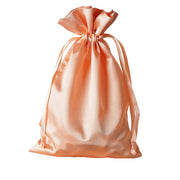 12 pcs 6x9" Satin Bags with Pull String BAG_SB_6X9_PCH