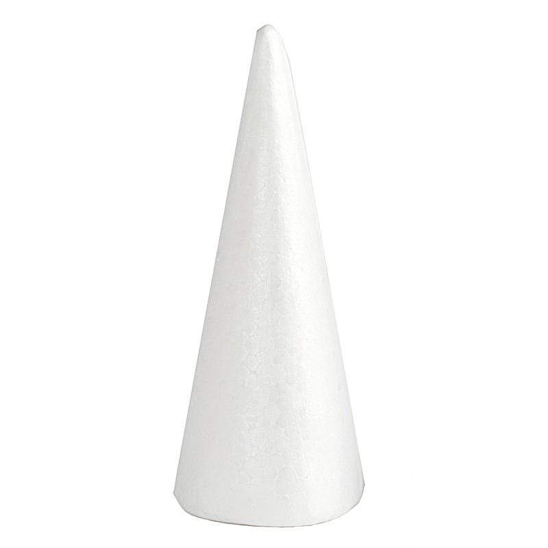 White Foam Cone