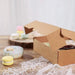 12 pcs 9" Dessert Bakery Cake Boxes with Window - Brown BOX_9X3_CAKE03_NAT