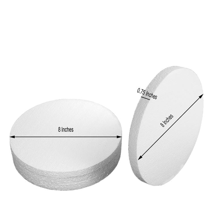 12 pcs Foam Discs Crafts DIY Arts Wholesale Supplies