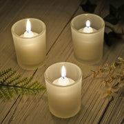 12 pcs Glass Votive Holders