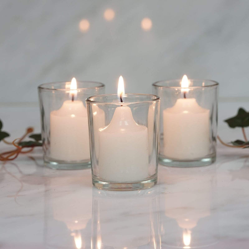 12 pcs Glass Votive Holders