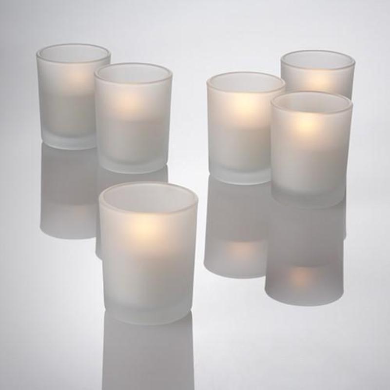 12 pcs Glass Votive Holders