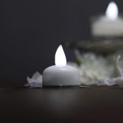 12 pcs LED Tealight Floating Candles Lights - White LED_TEA01_WHT