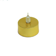 12 pcs LED Tealight Metallic Candles Lights LED_CAND_TL003_GOLD