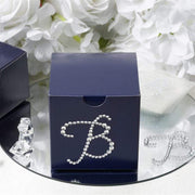 12 pcs Rhinestones Letter Gem Stickers