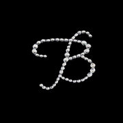 12 pcs Rhinestones Letter Gem Stickers