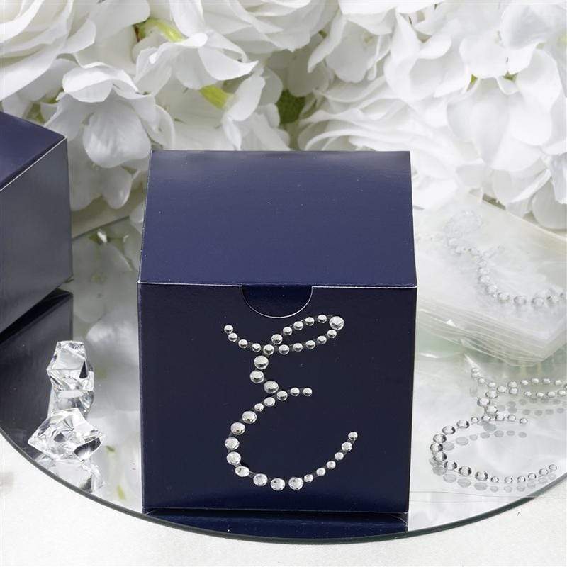 12 pcs Rhinestones Letter Gem Stickers