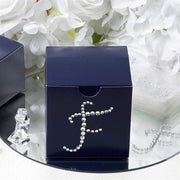 12 pcs Rhinestones Letter Gem Stickers