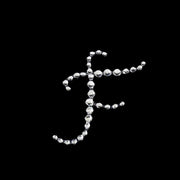 12 pcs Rhinestones Letter Gem Stickers