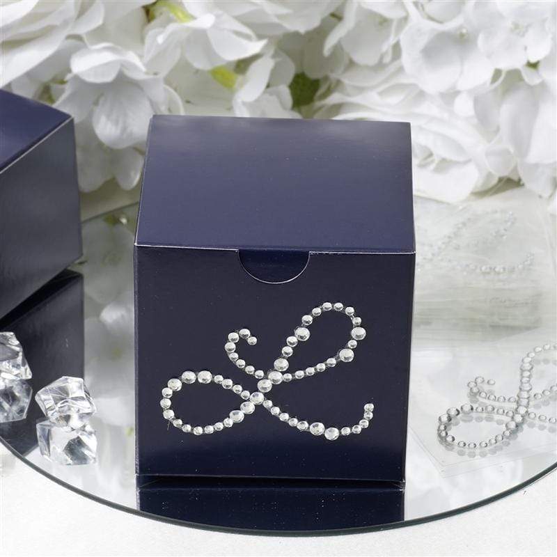 12 pcs Rhinestones Letter Gem Stickers