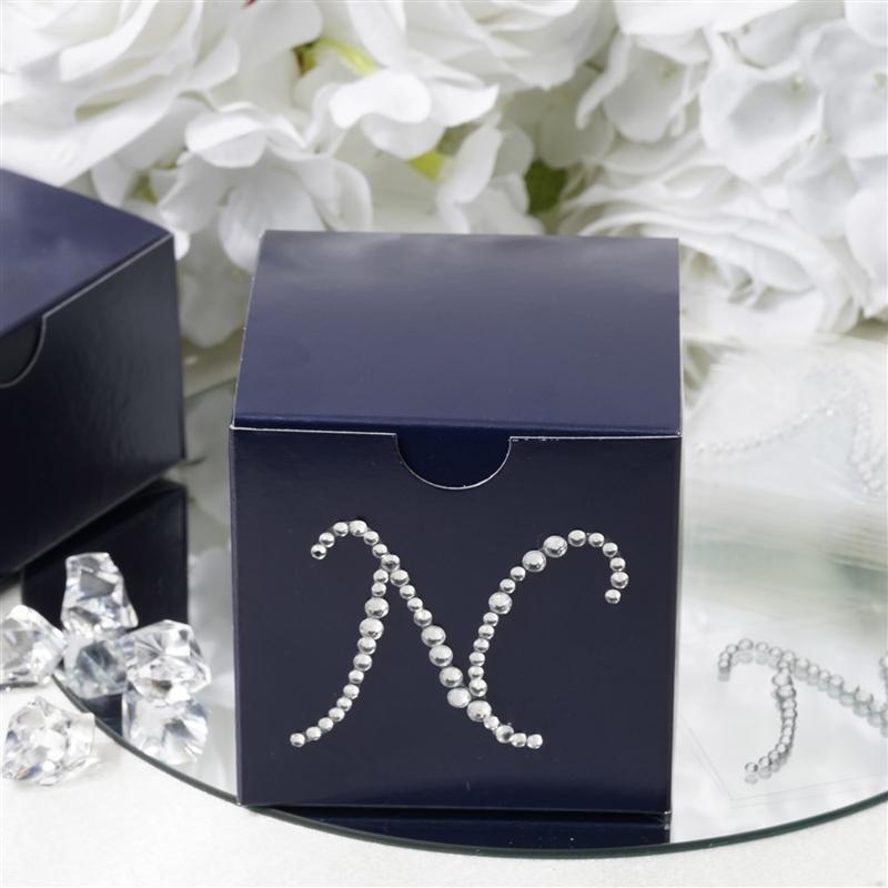 12 pcs Rhinestones Letter Gem Stickers