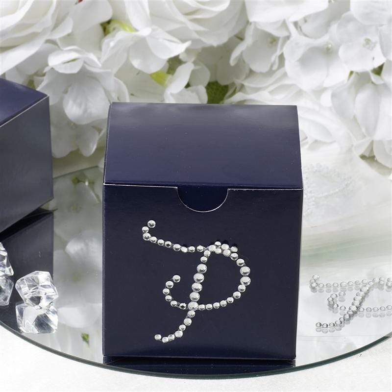 12 pcs Rhinestones Letter Gem Stickers