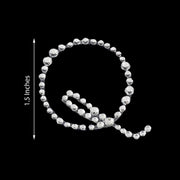 12 pcs Rhinestones Letter Gem Stickers
