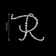 12 pcs Rhinestones Letter Gem Stickers