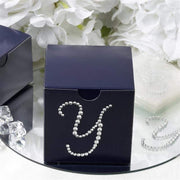 12 pcs Rhinestones Letter Gem Stickers