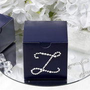 12 pcs Rhinestones Letter Gem Stickers