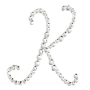 12 pcs Rhinestones Letter Gem Stickers DIA_RSTLRT02_K
