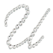 12 pcs Rhinestones Letter Gem Stickers DIA_RSTLRT02_U